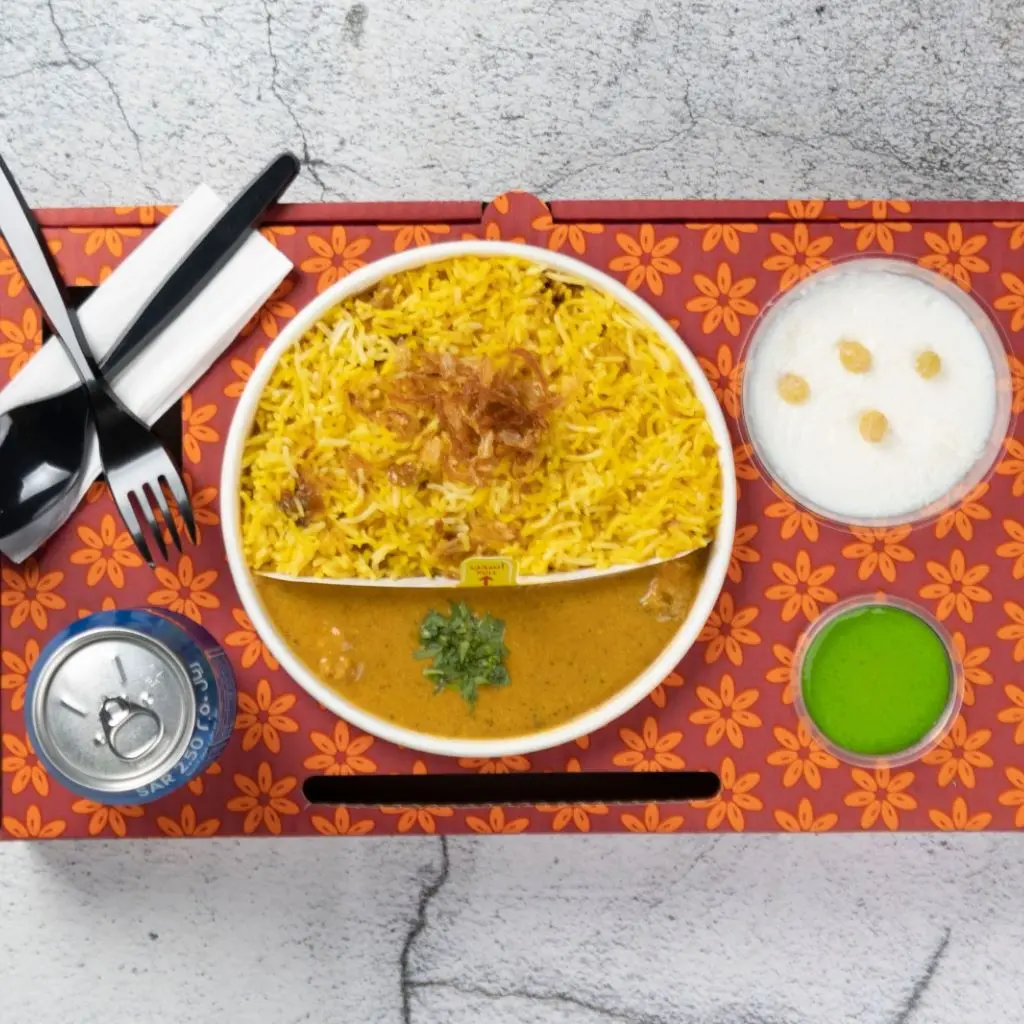 Small Curry Rice Meal